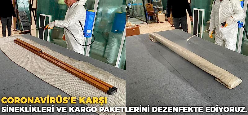 Corona Virüs'e Karşı Sineklik Dezenfekte