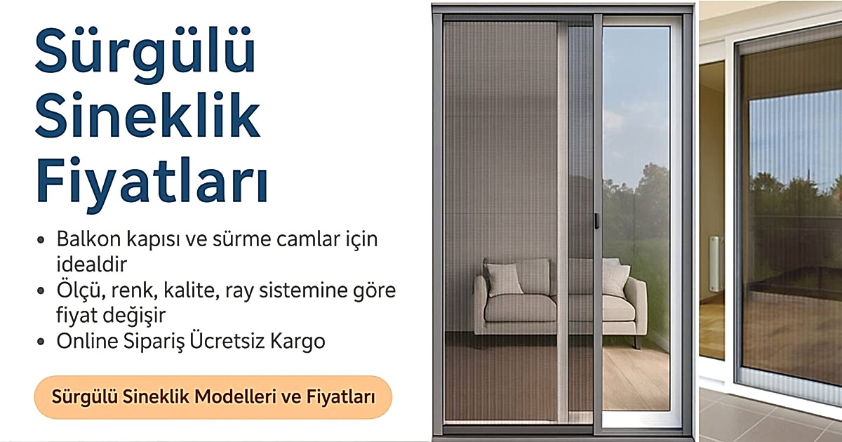 Sürgülü Sineklik Fiyatları